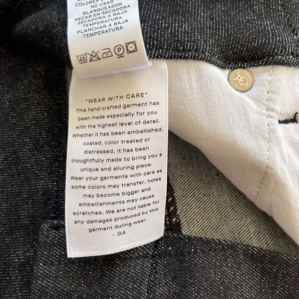Good American Always Fits Good Legs Skinny Jeans Womens 6-12 Black NEW - Picture 15 of 16